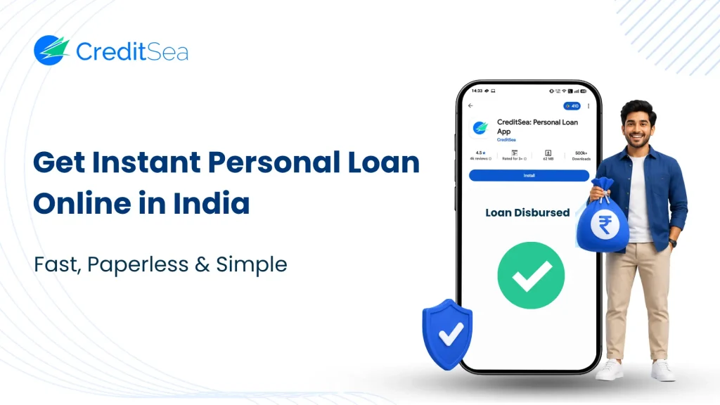 Get instant loan online in India with CreditSea