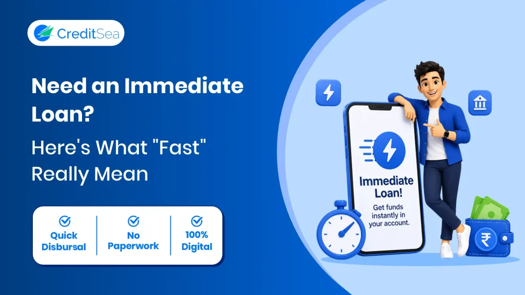 Immediate Loan Online with CreditSea