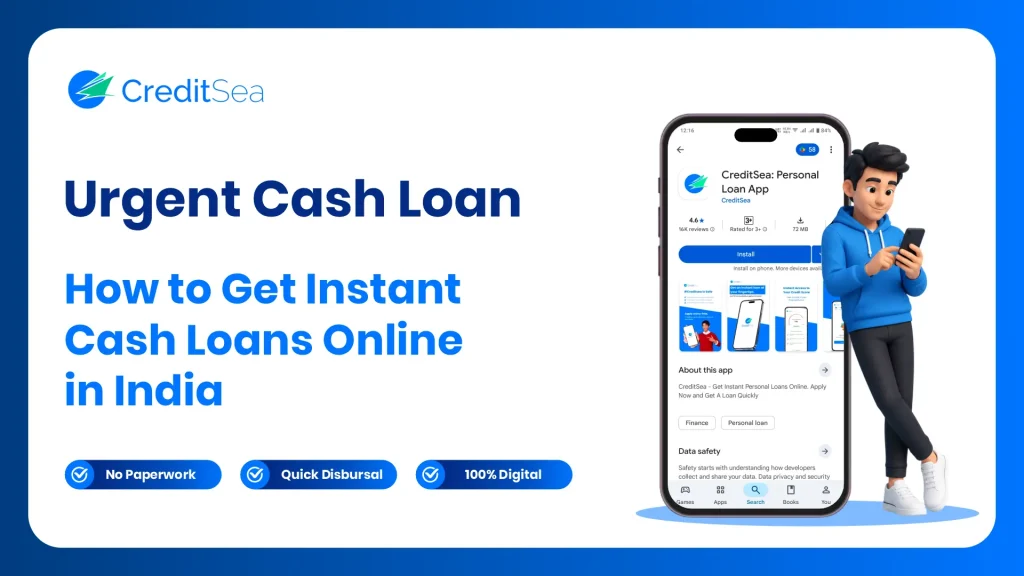 Urgent Cash Loan with CreditSea